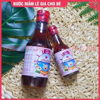 Nước Mắm Cá Cơm Lê Gia Cho Bé Ăn Dặm Từ 1 Tuổi (200ml Và 60ml)