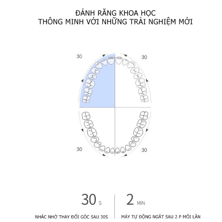 BÀN CHẢI ĐÁNH RĂNG ĐIỆN PHILIPS HX3216,HX6551 - Hàng chính hãng