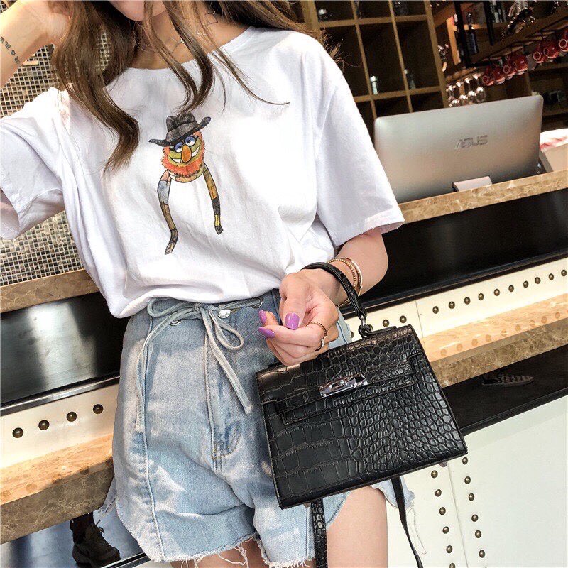 Túi xách nữ, túi đeo chéo da vân rắn cao cấp bóng mịn hot bền vững SMN395