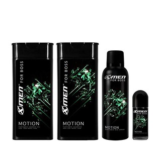 Combo DG Xmen 180ml+ St Xmen 180ml+ Xịt khử mùi toàn tahaanml+ Lăn Xmen 50ml( Xmen for Boss Motion
