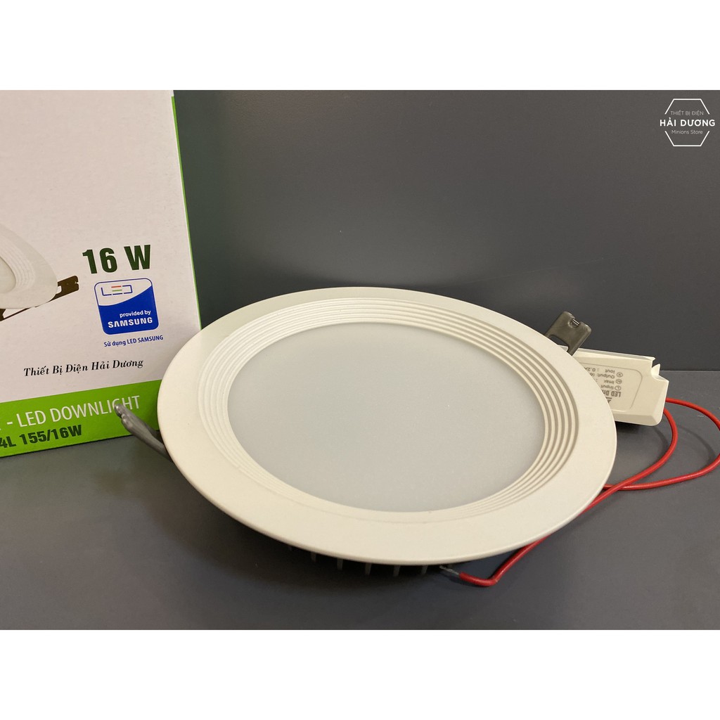 Đèn Led Downlight Rạng Đông Âm Trần D AT04L 155 / 16W - 25W - Bảo hành 2 năm