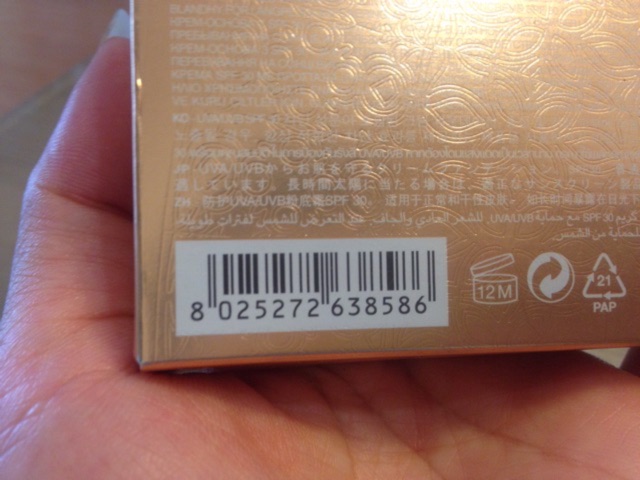 [xách tay đủ bill] Phấn Phủ Kiko Gold Waves Cream Foundation SPF30 | BigBuy360 - bigbuy360.vn