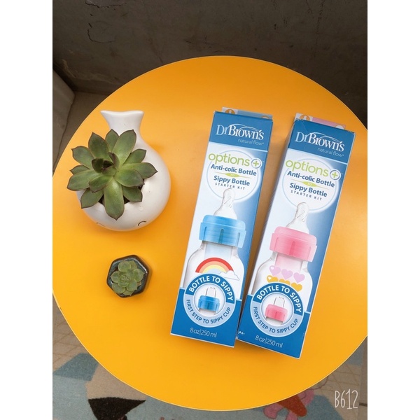 Bình sữa Dr Brown's 250ml hoạ tiết