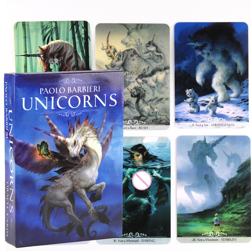 Bộ Bài Tarot Hình Kỳ Lân Xinh Xắn Cho Người Mới Bắt Đầu