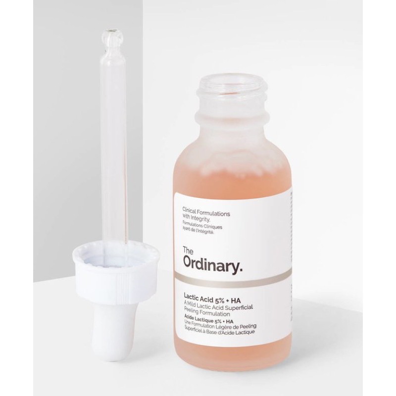 tinh chất thanh tảy da, cấp nước, làm sáng da Lactic Acid + HA The Ordinary | BigBuy360 - bigbuy360.vn