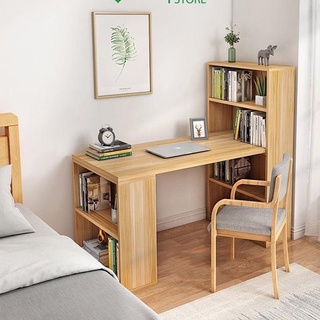 🌺 Bàn làm việc, bàn học, bàn vi tính thiết kế đi kèm kệ sách FNL04.03🌺