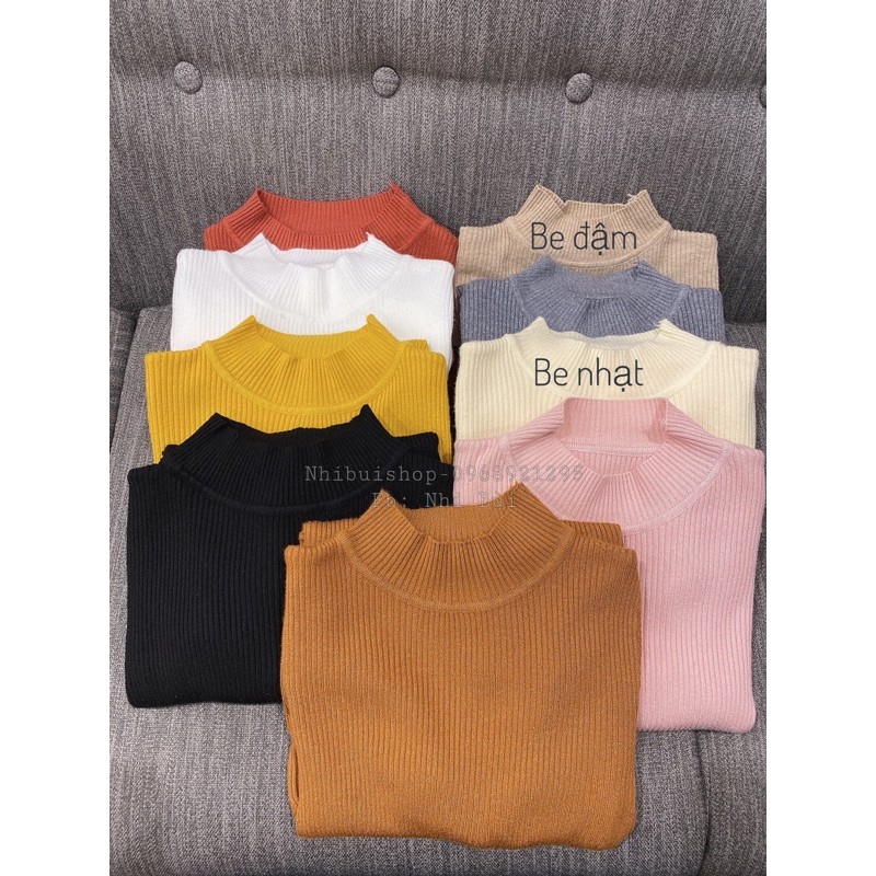 Áo Len Gân Nhiều Màu Siêu Rẻ(loại đẹp) | BigBuy360 - bigbuy360.vn