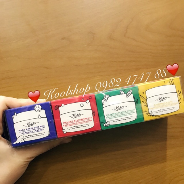 Mặt nạ đất sét 28ml x4 hũ