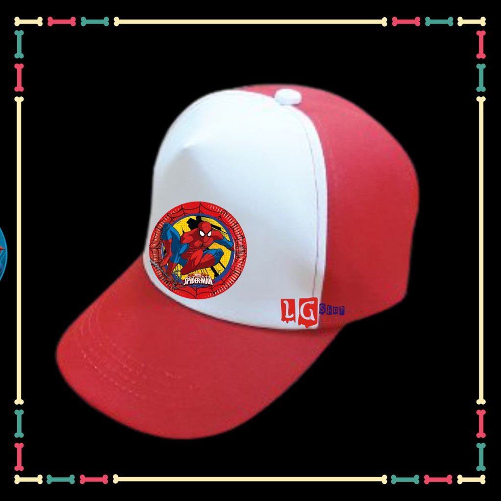Mũ / Nón in hình Spiderman ( người nhện) cho bé trai.
