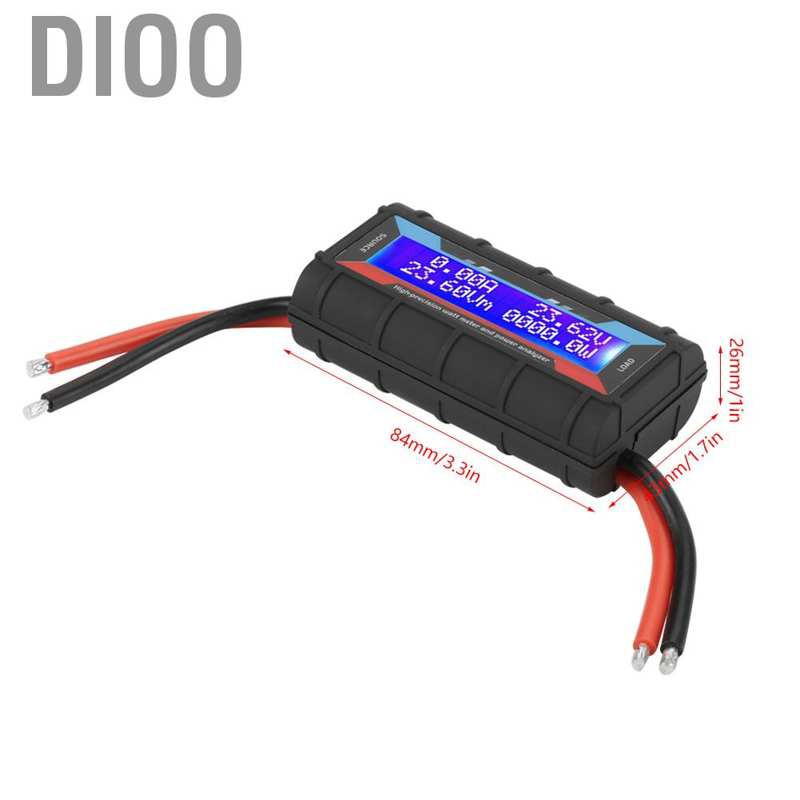 Đồng Hồ Đo Điện Áp Didoo 4.8v ~ 60v 130a