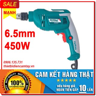 Máy khoan điện cầm tay Total TD4506E 450W 6.5mm