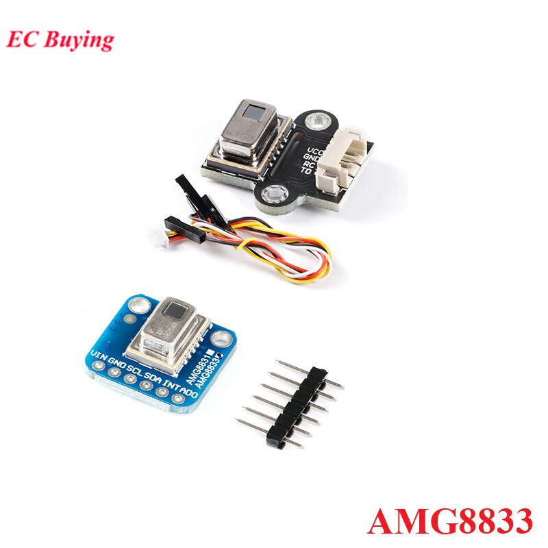 AMG8833 IR 8 * 8 Nhiệt Hình Ảnh Chấm Ma Trận Cảm Biến Nhiệt Độ Mô Đun 8x8 Hồng Ngoại Camera Chụp Ảnh