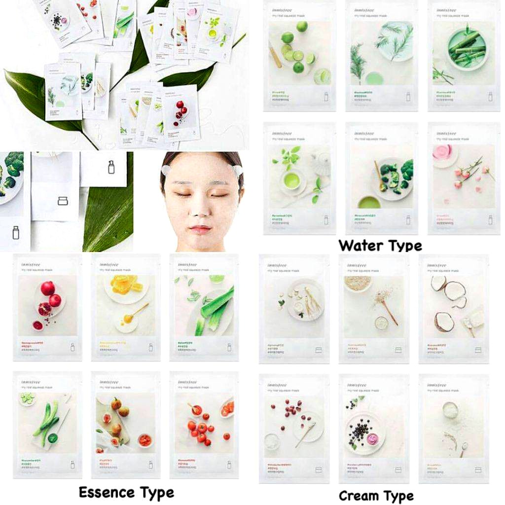 Mặt Nạ Innisfree - Mặt Nạ Giấy Hàn Quốc My Real Squeeze Mask | BigBuy360 - bigbuy360.vn