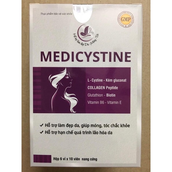🍀🍀Sale💥Viên uống đẹp da, tóc, móng Medicystine 🔥💥