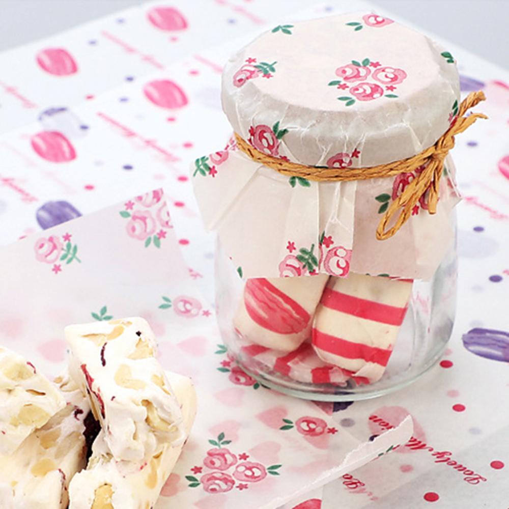 AUGUSTINA Set 50 Giấy Gói Bánh Sandwich Tiện Lợi