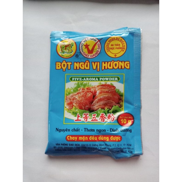 Bột ngũ vị hương Hậu Sánh 10gr