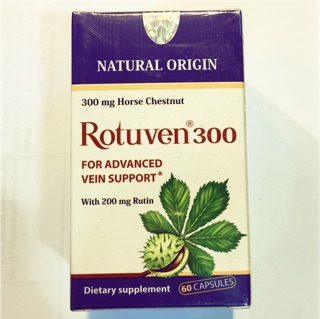 Rotuven 300 (giúp giảm các triệu chứng bệnh suy giãn tĩnh mạch chân )