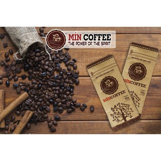 [TÂN HUÊ VIÊN] Cà Phê Mín túi 100g loại thường gu mạnh