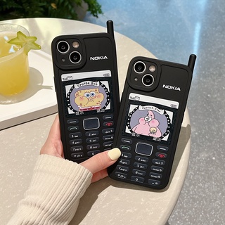 Ốp Điện Thoại Họa Tiết Hoạt Hình Chống Rơi Phong Cách Cổ Điển Cho IPhone X XR XS Max 11 12 13 Pro Max