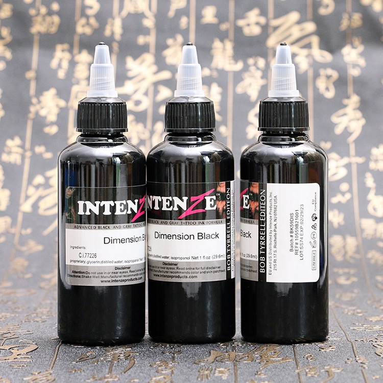 Mực Xăm Chuyên Nghiệp 100ml Màu Đen