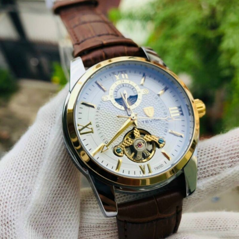 Đồng hồ nam Tevise Automatic không cần pin