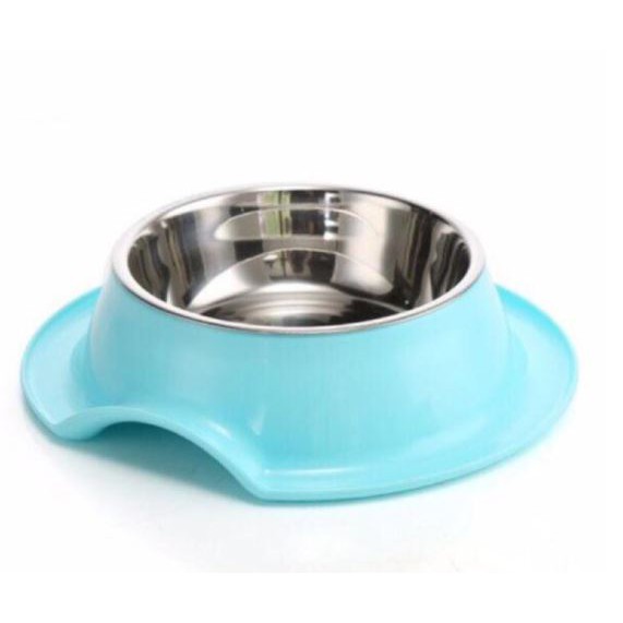 Bát ăn đơn chống kiến lòng inox cho thú cưng chó mèo Easypet