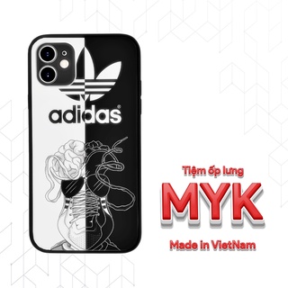 Ốp lưng Adidas đen trắng Cực kỳ sành điệu cho Iphone 5 6 7 8 Plus 11 12 Pro Max X Xr 28