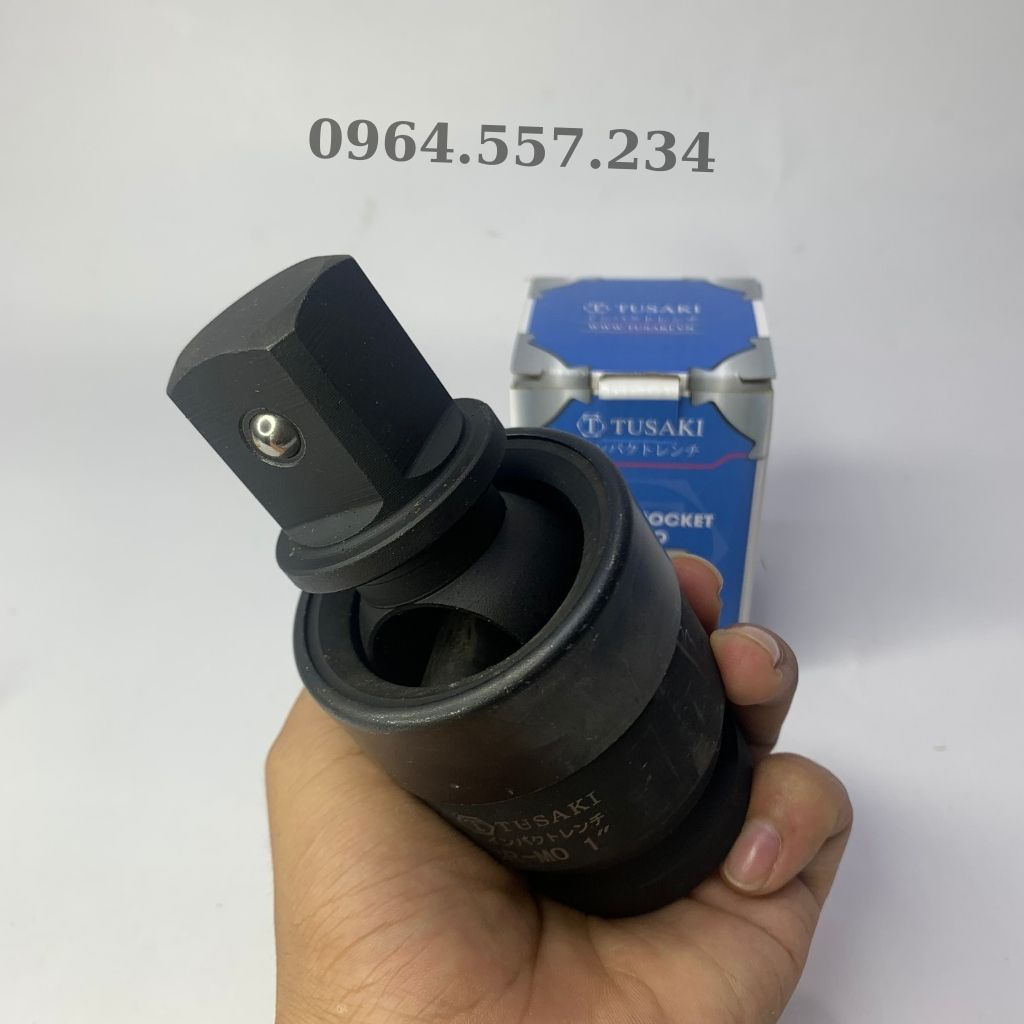 Đầu nối lắc léo, Đầu khẩu lắt léo 1/2"-3/4"-1" Cao Cấp TUSAKI-JAPAN