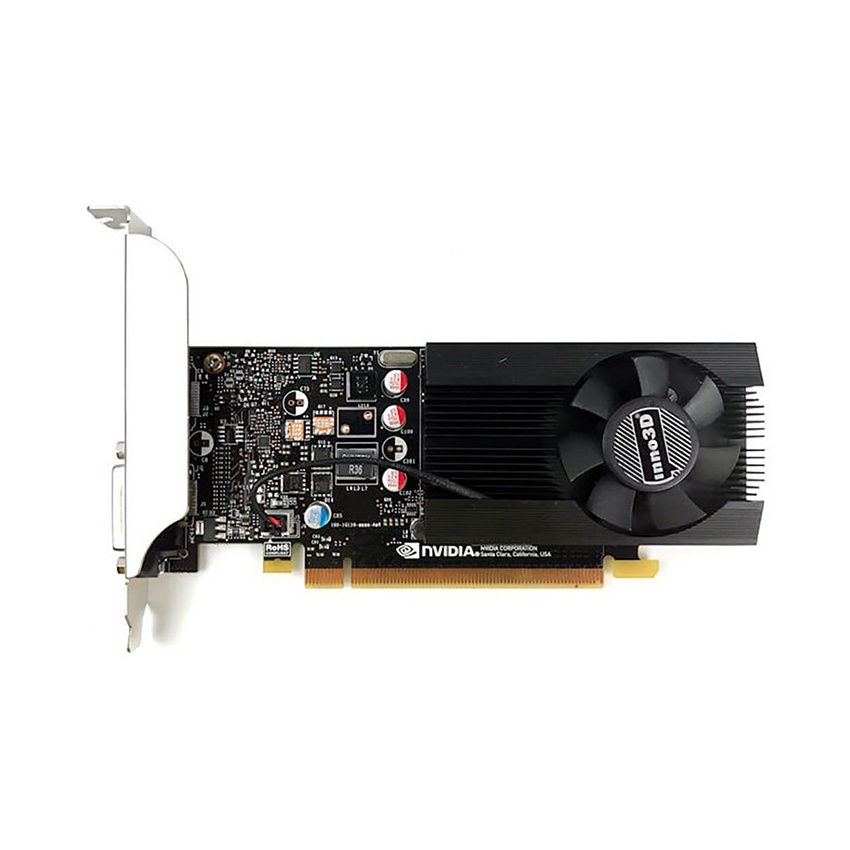 Card màn hình INNO3D GT 1030 2GB GDDR5 LP (Fan Version) - Bảo hành 36 Tháng