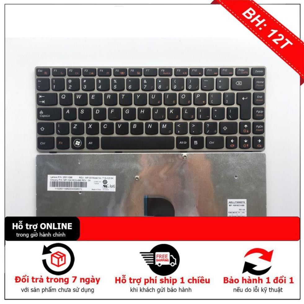 Bàn phím laptop Lenovo IdeaPad Z360A Z360G Z360P Z360 G360