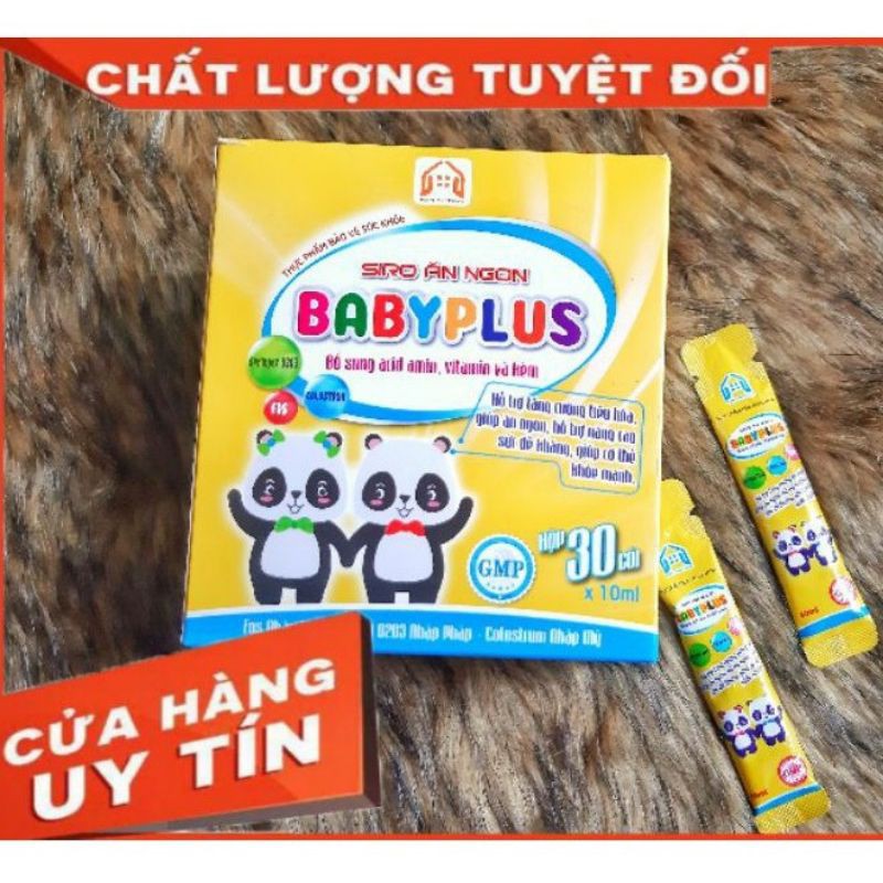 [Hết Biếng Ăn,Dứt Táo Bón][Chính hãng]Siro Ăn Ngon Babyplus Cho Bé Ăn Ngon Ngủ Ngon