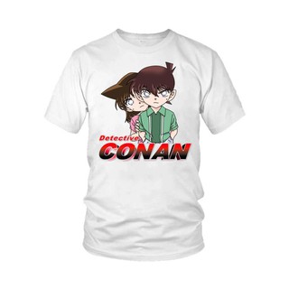 Áo thun thám tử lừng danh Conan Ran và Shinichi Anime Mẫu 10 (7 Màu)