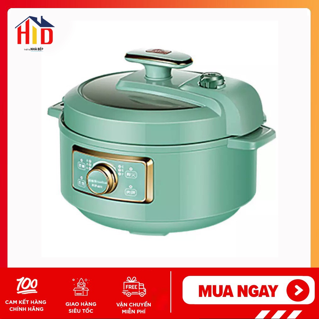 Nồi áp suất AUX dung tích 3L chính hãng bảo hành 12 tháng Nồi nấu lẩu, nướng, hầm cháo, hầm xương củ quả, hầm thịt...