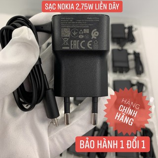Cốc Sạc-Củ Sạc NOKIA Lumia Ac-18 Liền Dây Micro Usb 1m Chính Hãng