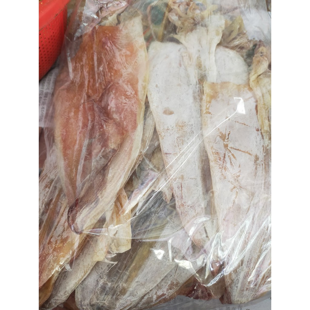 500gram KHÔ MỰC LOẠI THƯỢNG HẠNG SIZE LỚN ( 6 - 7con)