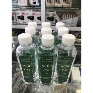 Combo 9 chai Nước Cất 1 lần (chai 350ml)