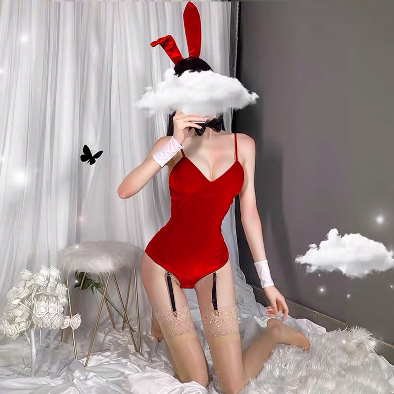 Cosplay Thỏ Nhung Sexy bodysuit C120 | BigBuy360 - bigbuy360.vn