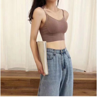 Áo tập 3 lỗ bra chéo dây 646