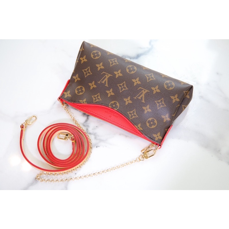 Túi lv pallas clutch spsl size24cm da thật quai ngả mầu
