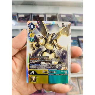 Thẻ bài digimon mã bt8-039 - rapidmon - digimon - super rare