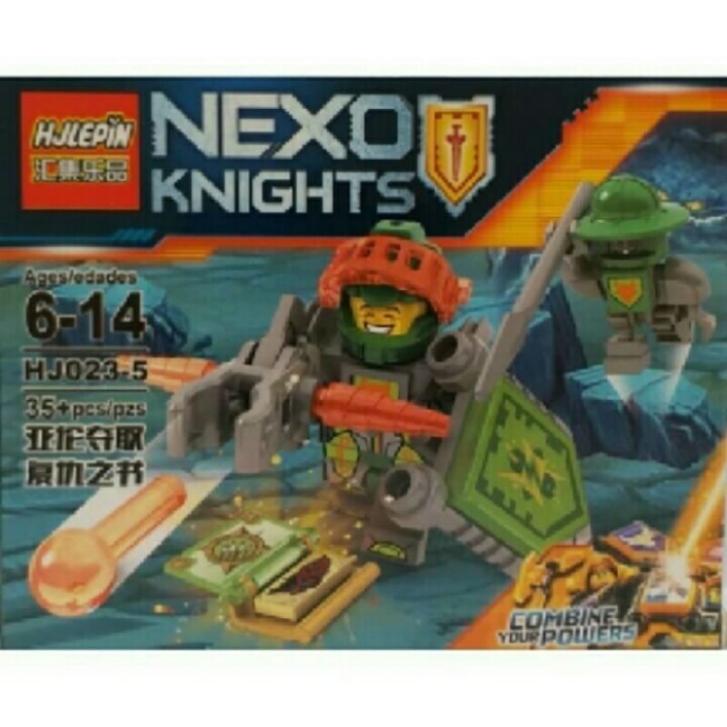 Mô Hình Đồ Chơi Lego Aaron Nexo Knights Shield Weapon