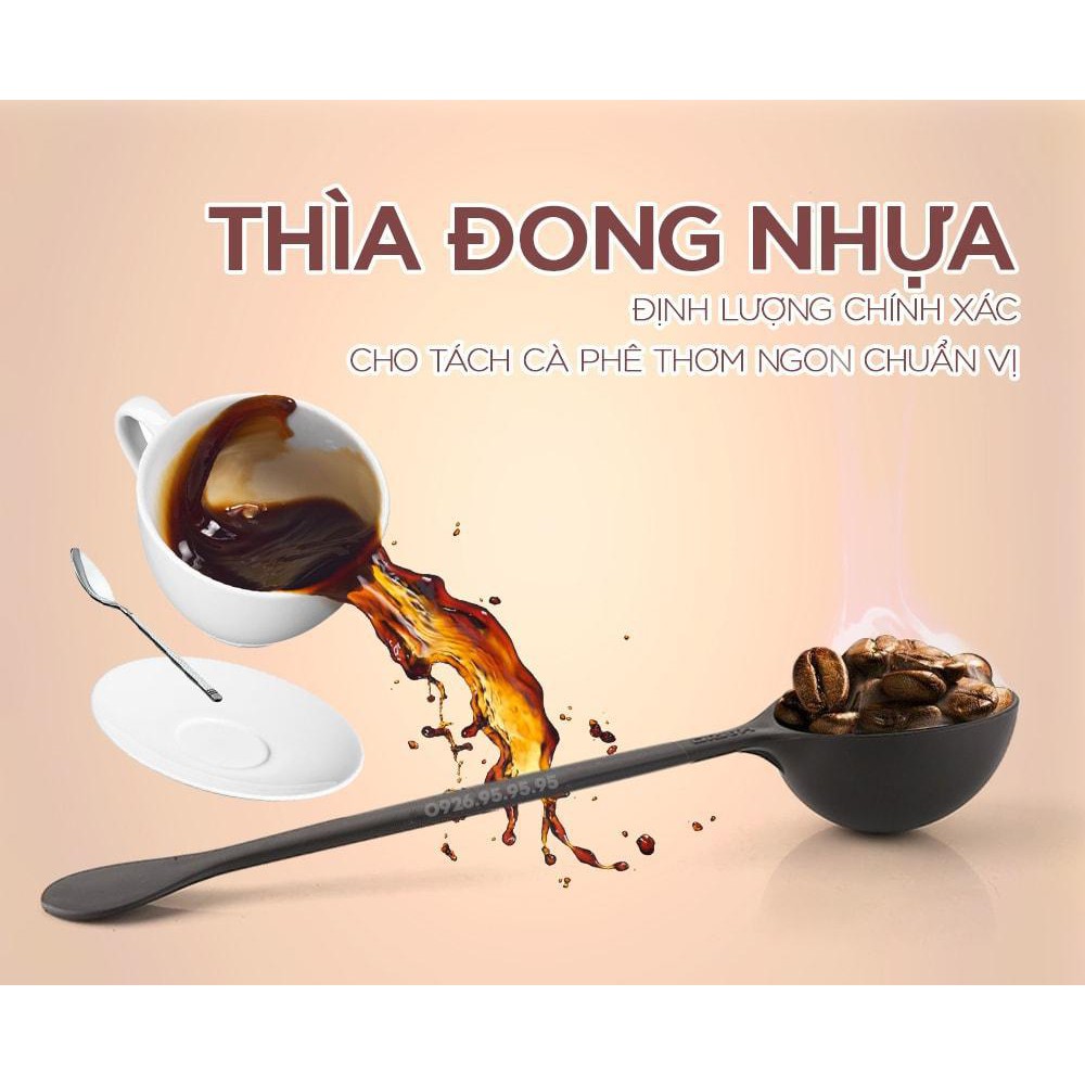 Thìa nhựa đong cà phê 10g - MÁY MÓC THIẾT BỊ PHA CHẾ TRÀ CHANH , TRÀ SỮA