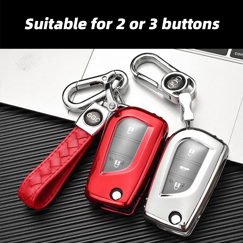 Vỏ Bọc Chìa Khóa Điều Khiển Từ Xa Cho Xe Hơi Toyota yaris hilux vell