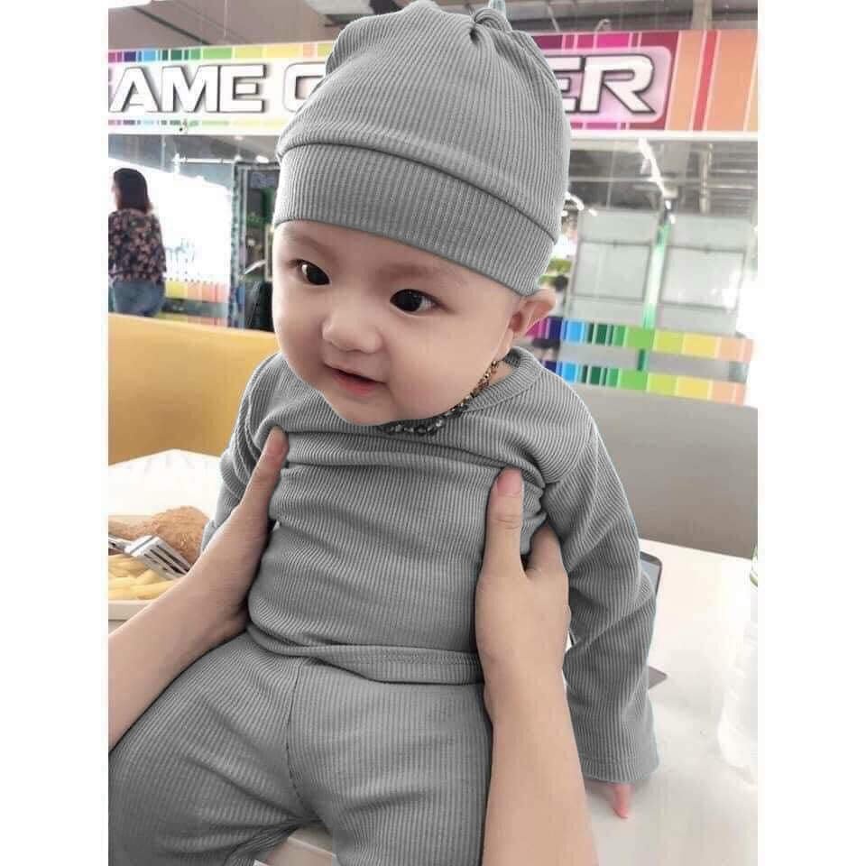 BỘ TĂM TRƠN CỘC TAY BÉ TRAI - BÚN