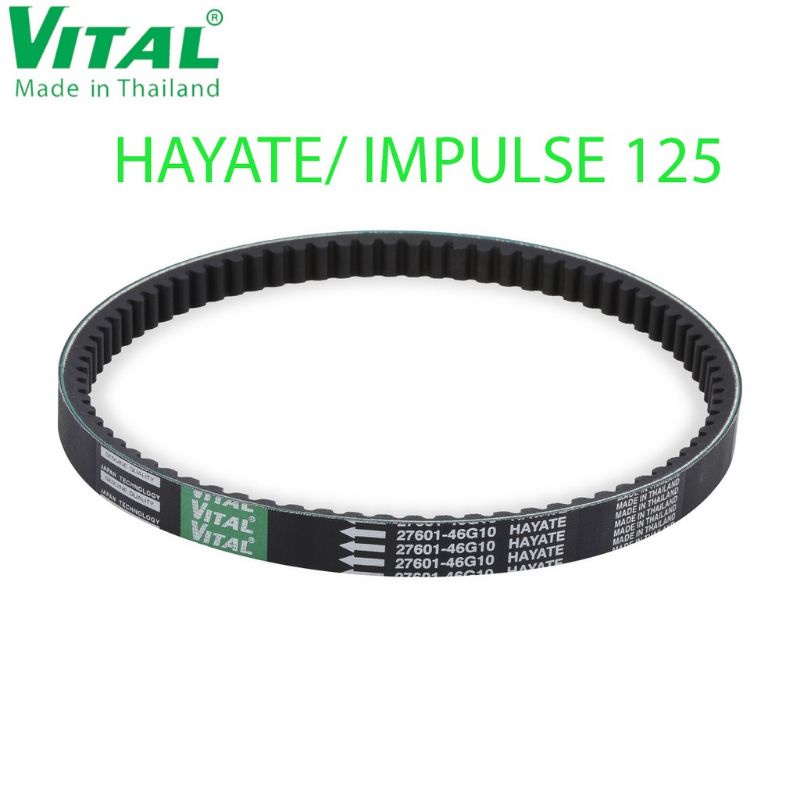 Dây đai cho Hayate, Impluse, Sky Driver, Vision 2014, VITAL (mã 27601-46F00 cho honda suzuki su curoa cu roa