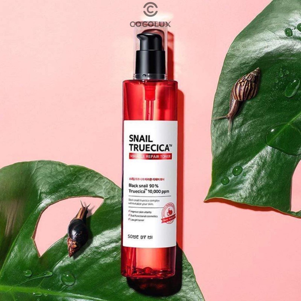 Nước Hoa Hồng Some By Mi Snail Truecica Miracle Repair Toner 135ml-[COCOLUX]