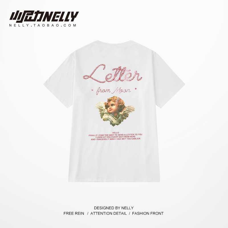 Áo phông Nelly cộc tay - Letter | BigBuy360 - bigbuy360.vn