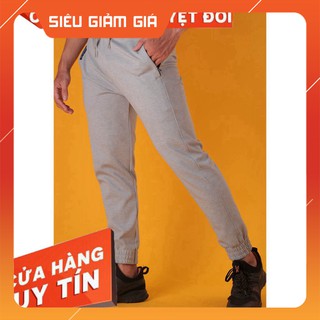 [xuất khẩu]  Quần jogger thun da cá nam nữ cao cấp