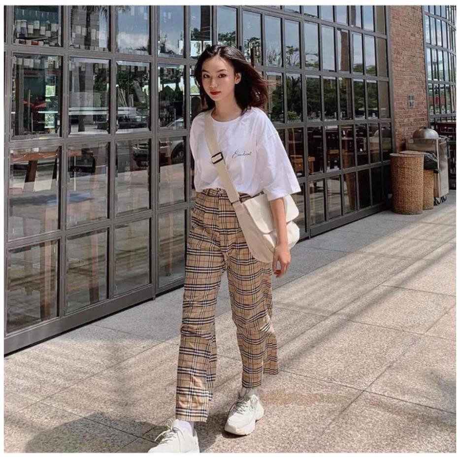 Túi vải tote canvas nữ đeo chéo unisex ulzzang basic trơn Hàn Quốc siêu xinh đi học Tuidepstore | BigBuy360 - bigbuy360.vn