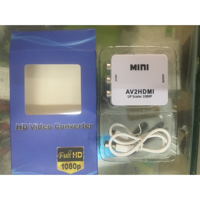 Bộ chuyển đổi AV ra HDMI chuẩn full HD 1080P